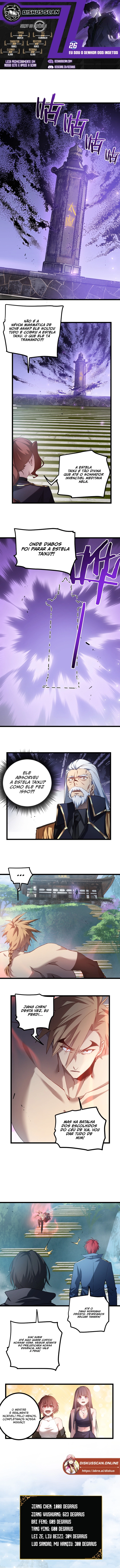 Eu Sou o Senhor dos Insetos – Capítulo 26 page 0