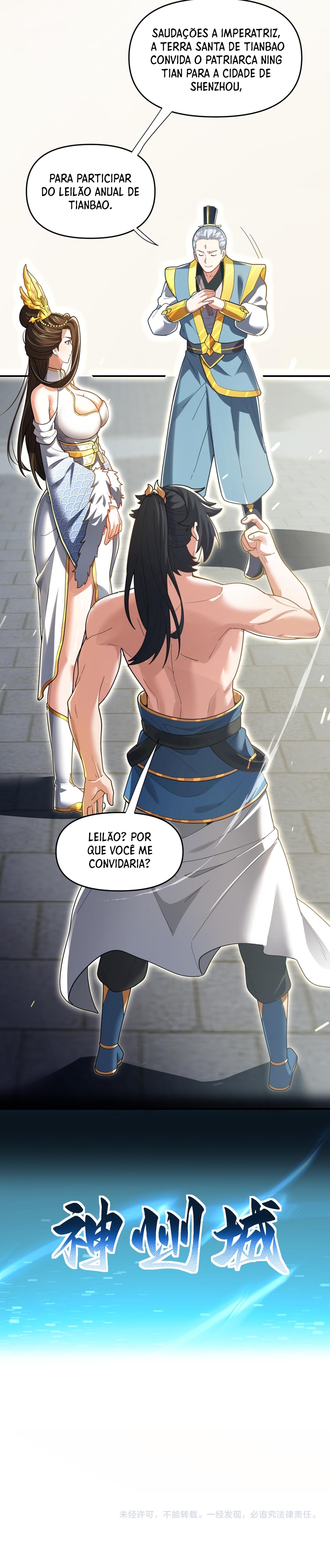 Invencível com A Minha Esposa Imperatriz – Capítulo 43 page 5