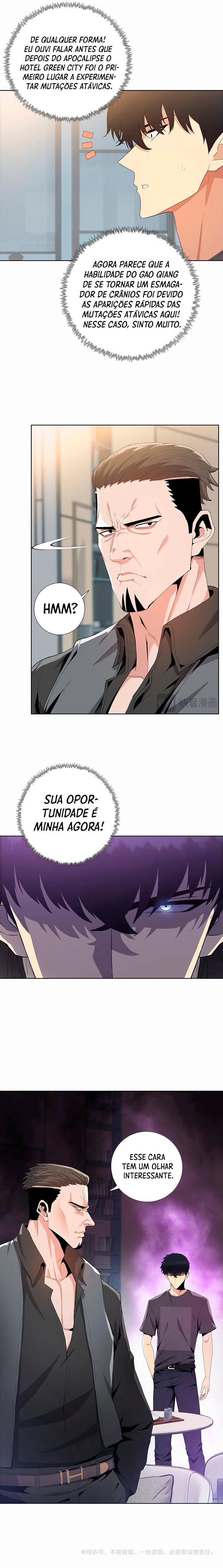 O Homem Implacável do Juízo Final: Acumulando Trilhões de Suprimentos no Início – Capítulo 05 page 7
