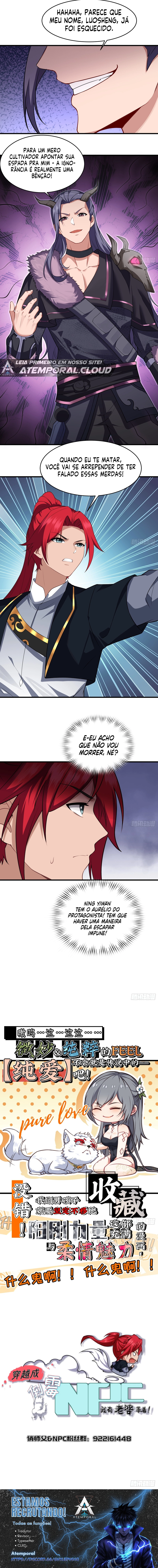 Reencarnando Como um NPC azarado: Minha Esposa me Protege – Capítulo 77 page 5