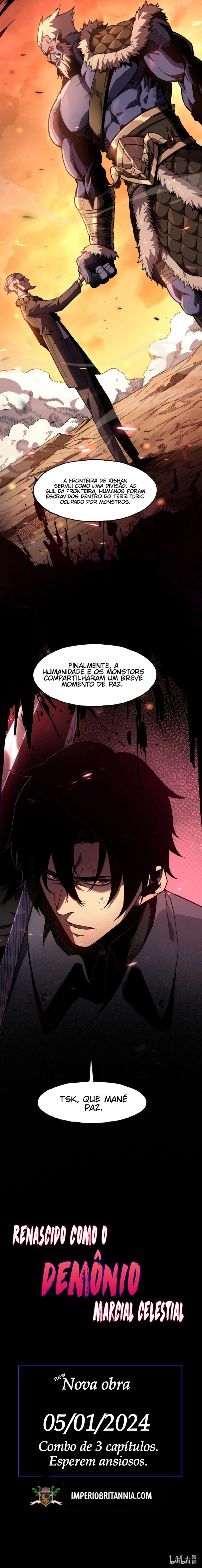 Renascido como Demônio Marcial Celestial – Capítulo 00 page 1